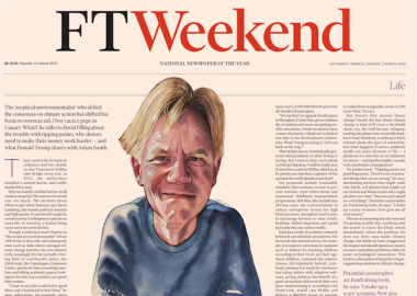 Lunch with Financial Times